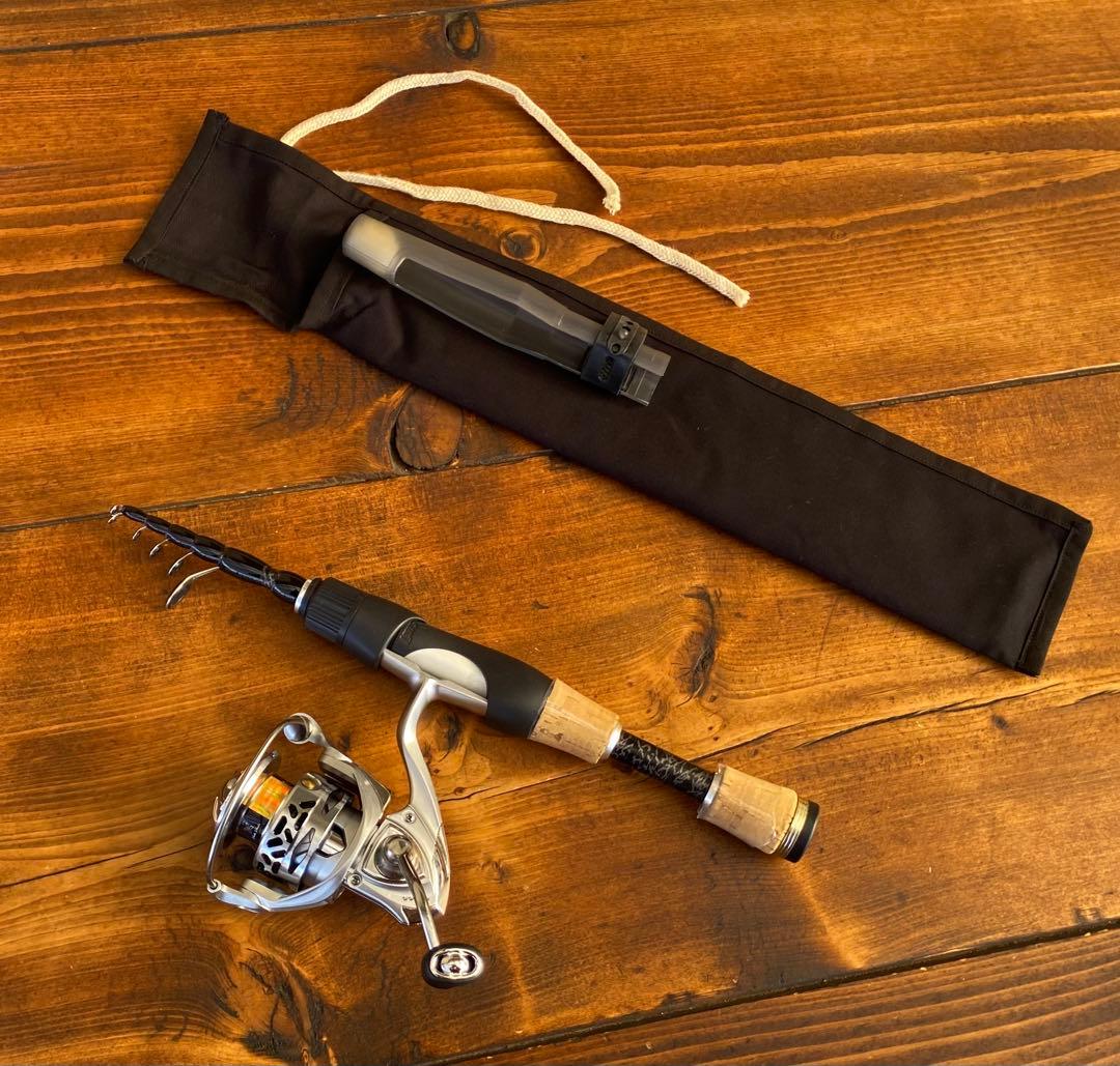 限定1セット　トラウトロッド　4ft9inch スピニングテレスコロッド　渓流