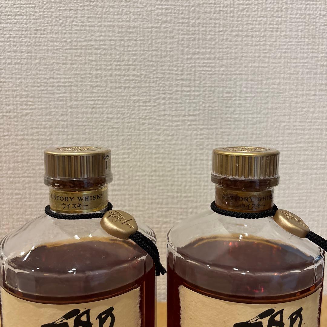 サントリーウイスキー響　裏ゴールドラベル　2点セット　未開封　液面低い