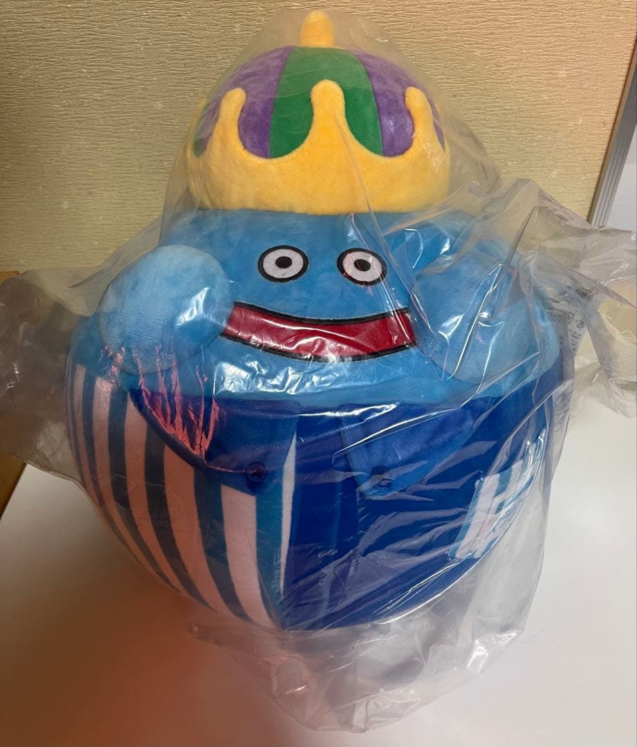 新品未使用品　ローソンコラボ　スライム　キングスライム　ぬいぐるみ