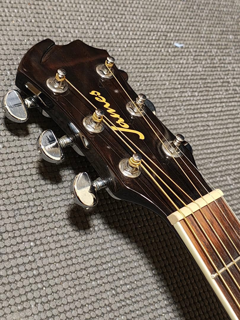 単板トップJames JF-400TBK/美品ソフトケース付