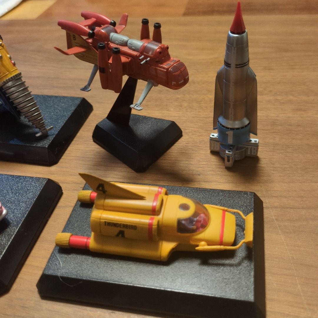 サンダーバード ミニカー5個セット