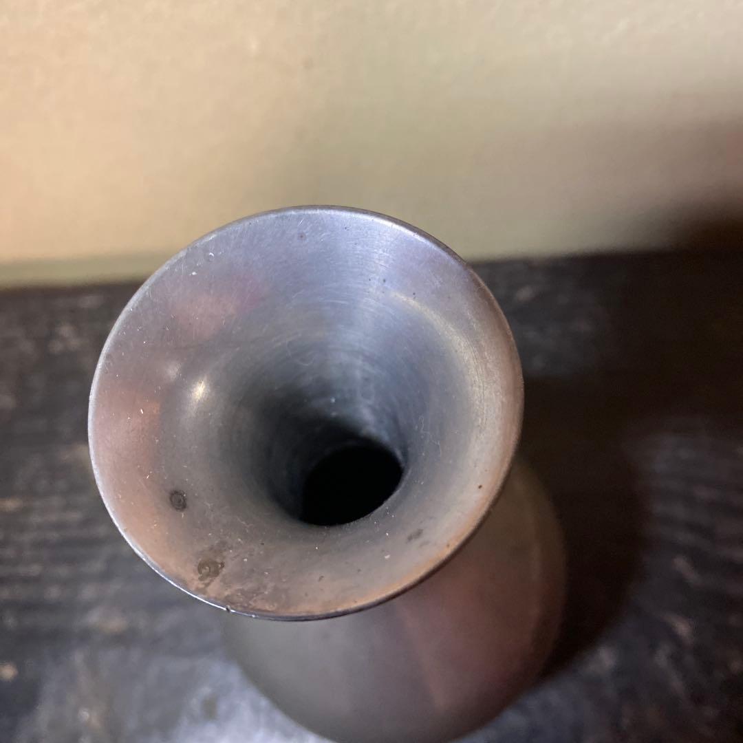 錫徳利B京錫源製　8cm18cm 461g