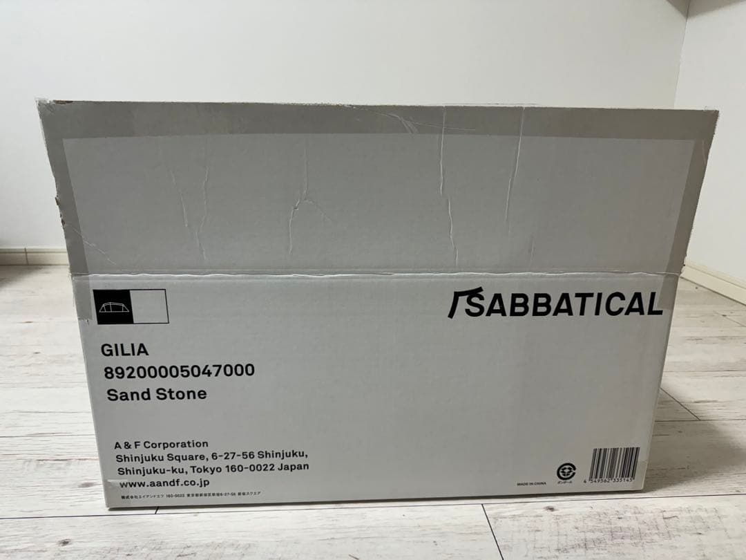 SABATICAL サバティカル ギリア テント