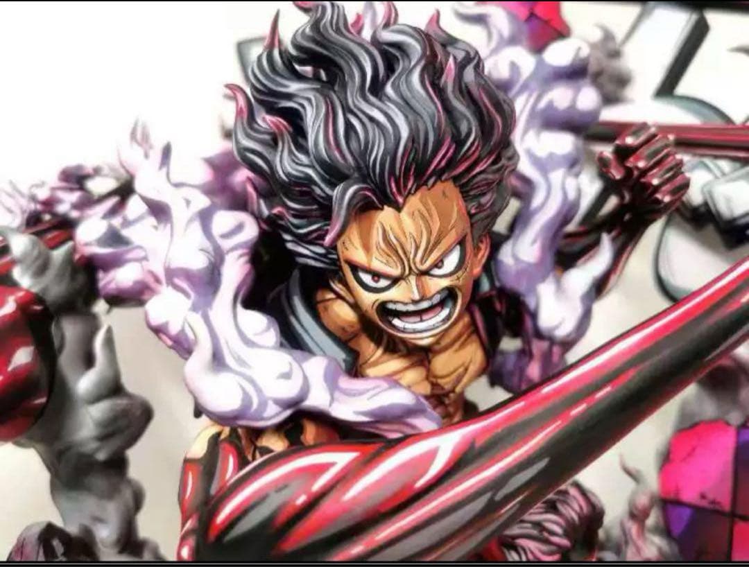 【新品】ワンピース ルフィ スネイクマン ギア4 フィギュア ガレージキット