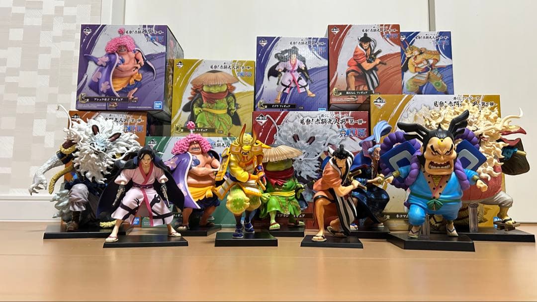 一番くじ　ワンピース　赤鞘九人男（外箱あり）