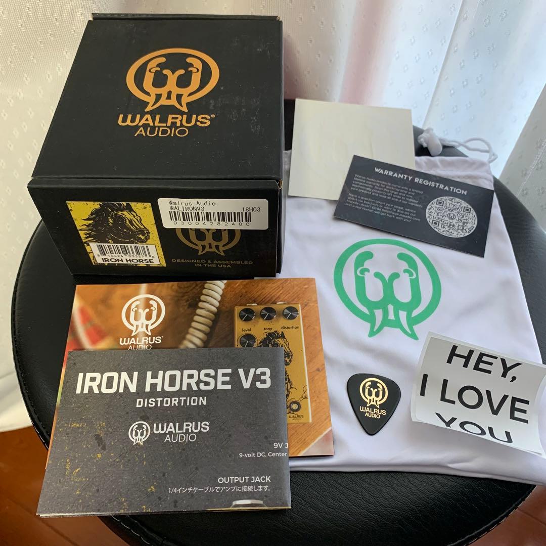 Walrus Audio Iron Horse V3 【ディストーション】
