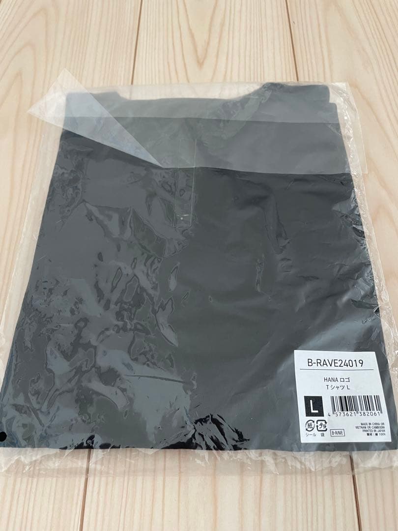 HANAロゴ Tシャツ Lサイズ　新品