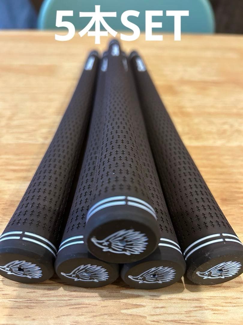 5本SET CLUBHAUS Original Grip BROWN