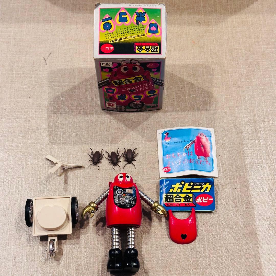 【sh sk】ジャンク品 ヴィンテージ レトロ 超合金 ロボコン 当時品