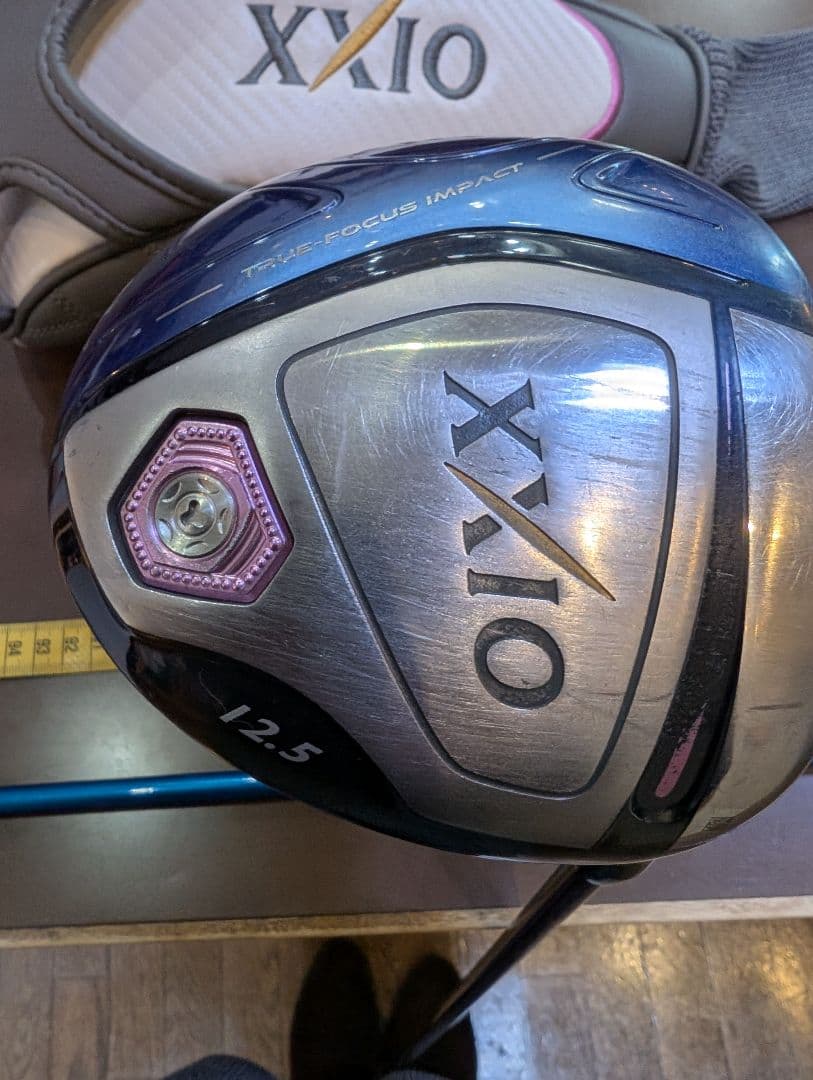 XXIO ドライバー 12.5度　純正シャフト付き　レディースユーティリティ付き