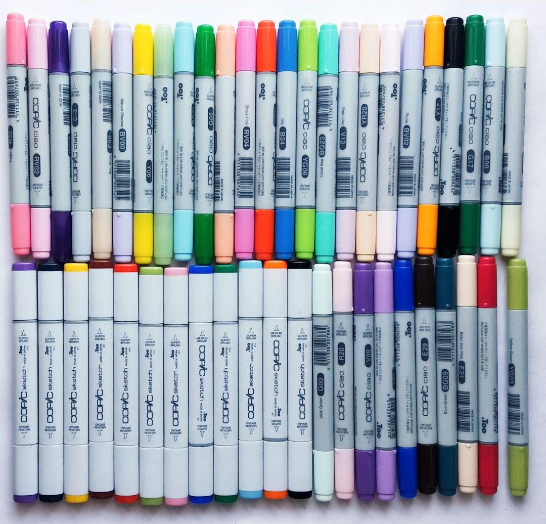 コピックチャオ コピックスケッチ 全48本