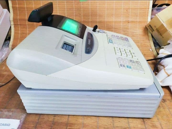 カシオレジスター　TE-120　フル設定込み　送料無料　人気機種　400000