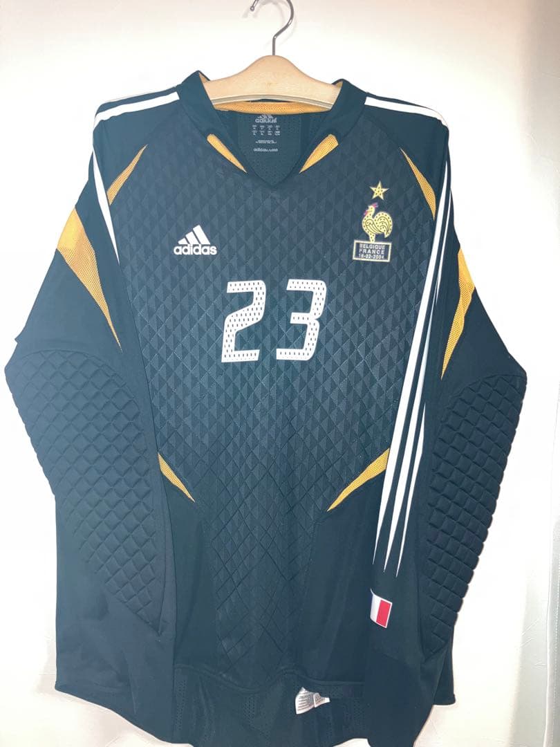 実使用品フランス代表GKクーペ選手ユニフォーム　adidas キーパー