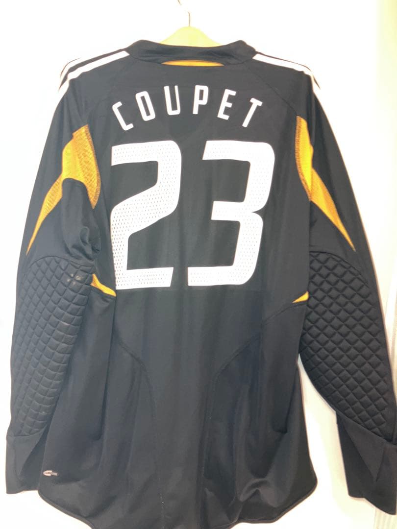 実使用品フランス代表GKクーペ選手ユニフォーム　adidas キーパー