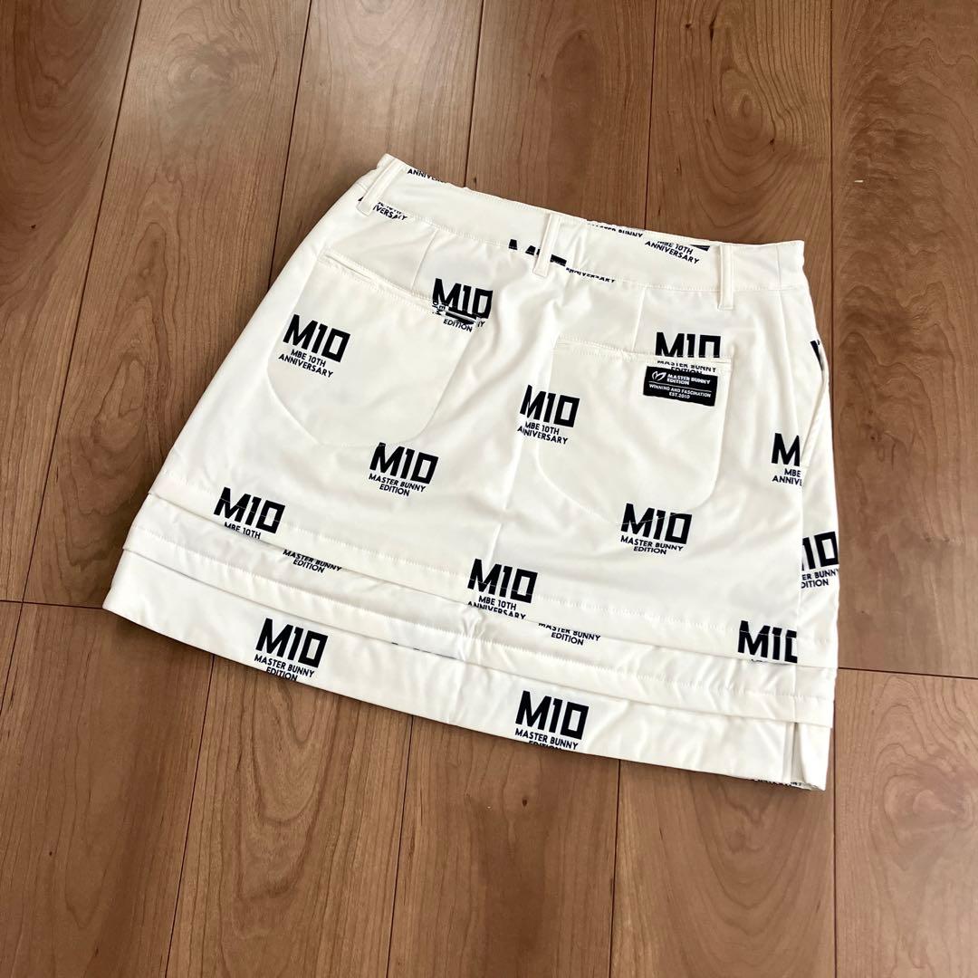 マスターバニー レディース スカート 中綿 防風 白 サイズ0【新品】