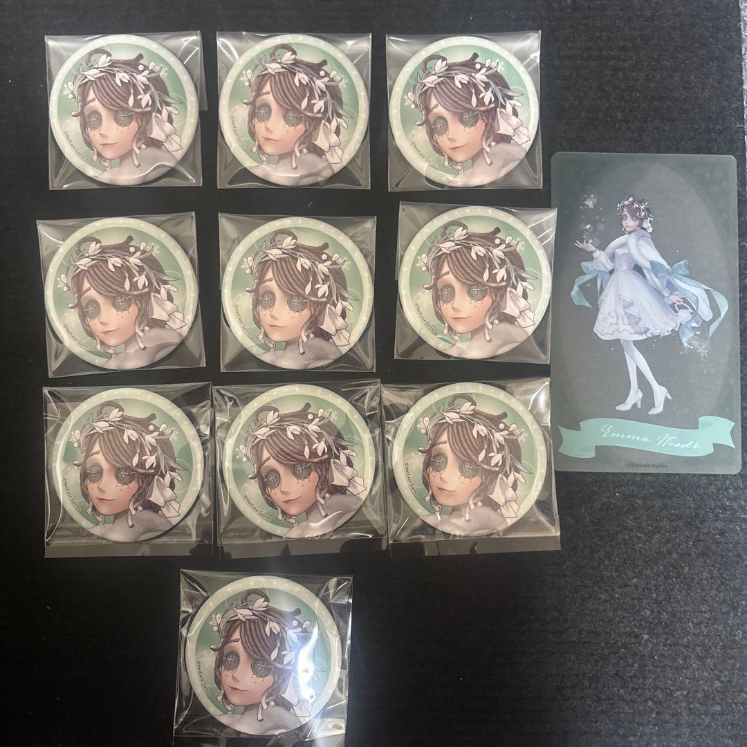 第五人格　雪まつり　庭師　缶バッジ