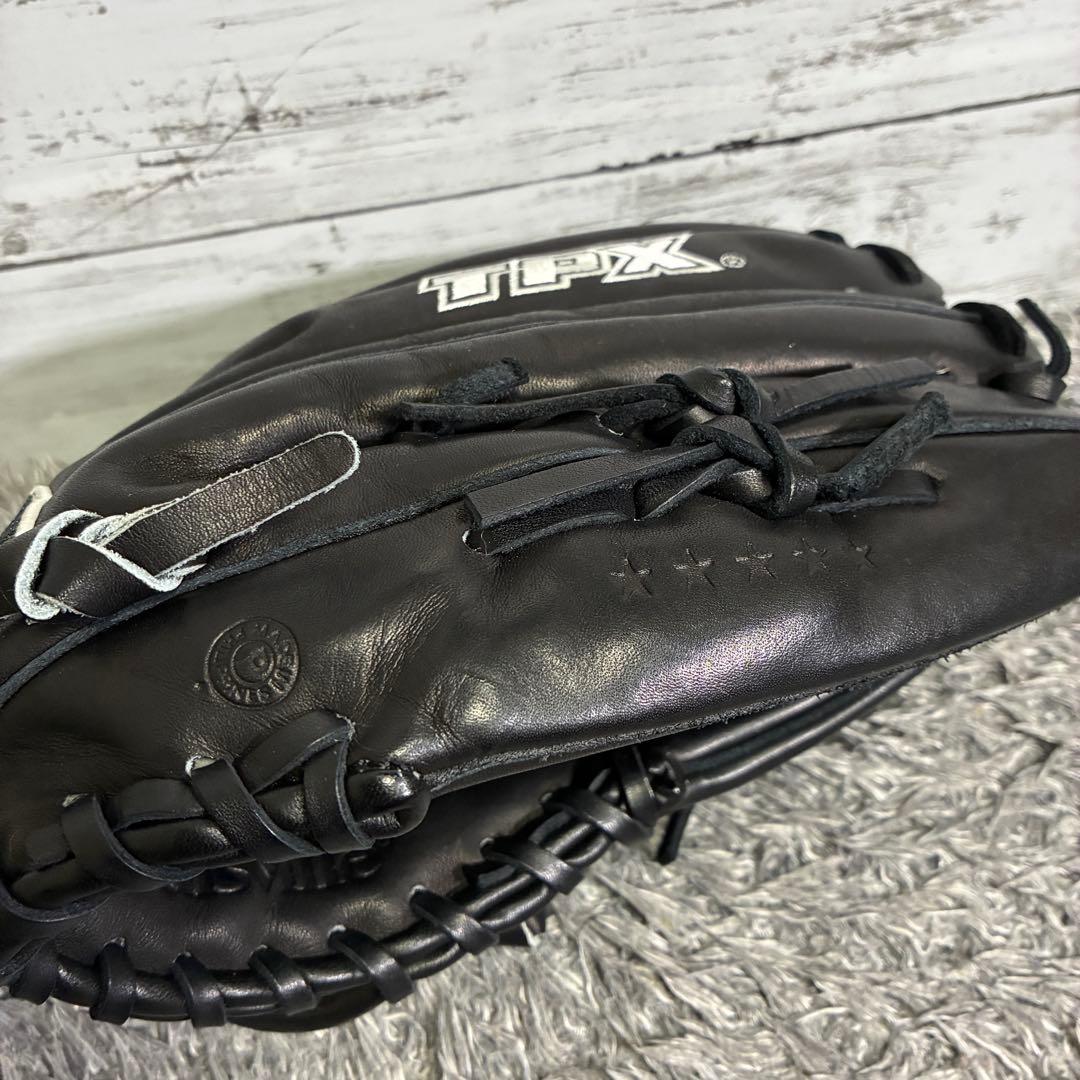 【美品】TPX Pro ルイスビルスラッガー 硬式 外野手 左投げ ブラック