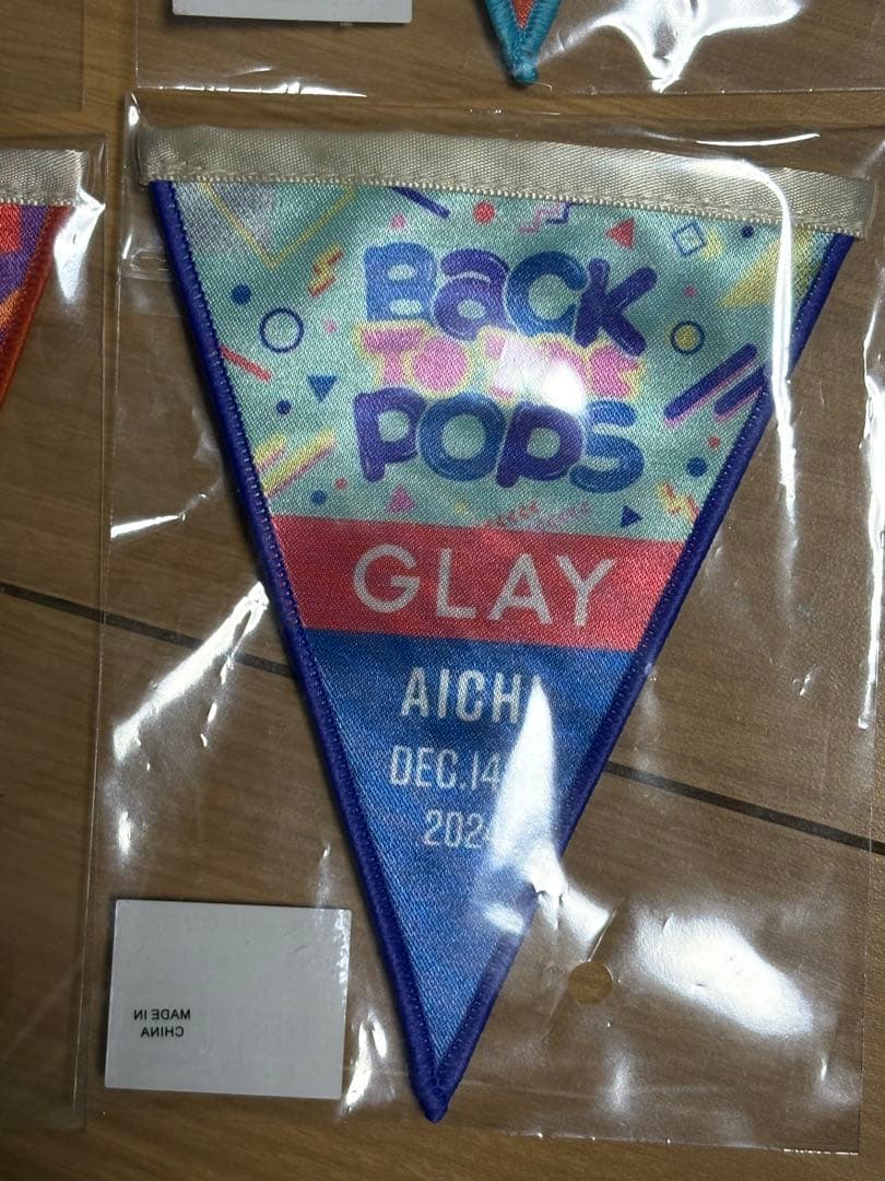 GLAY BTTP 会場限定　ガーランドバッジ　コンプリートセット