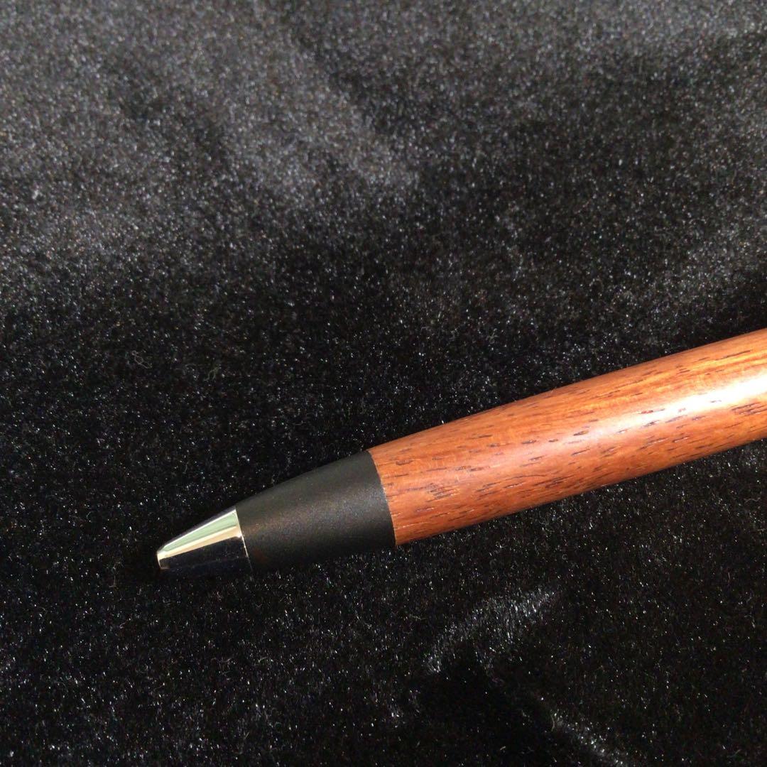 野原工芸　花梨　シルバー　ボールペン　スタンダード