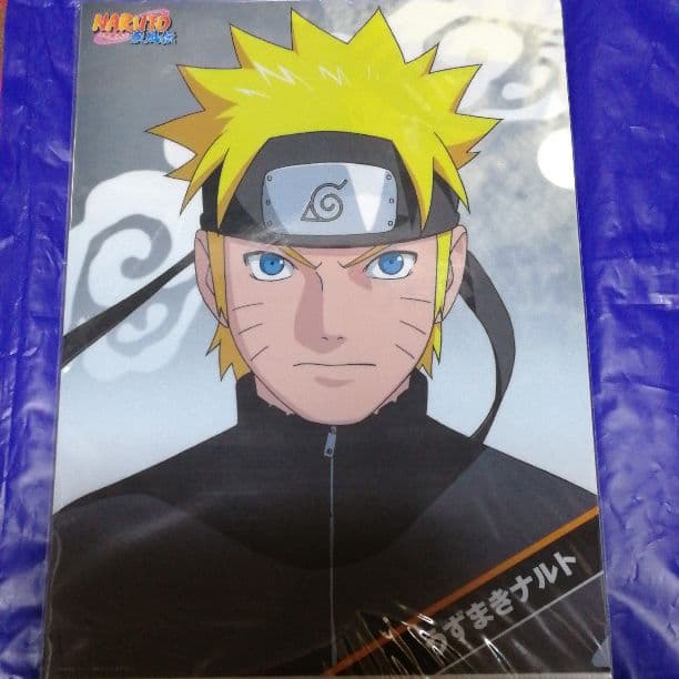 NARUTO限定ローソンクリアファイルセット