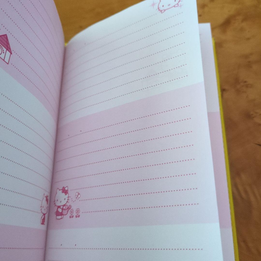 【レア】平成レトロ　ハローキティ ゴールド 開運メモ帳