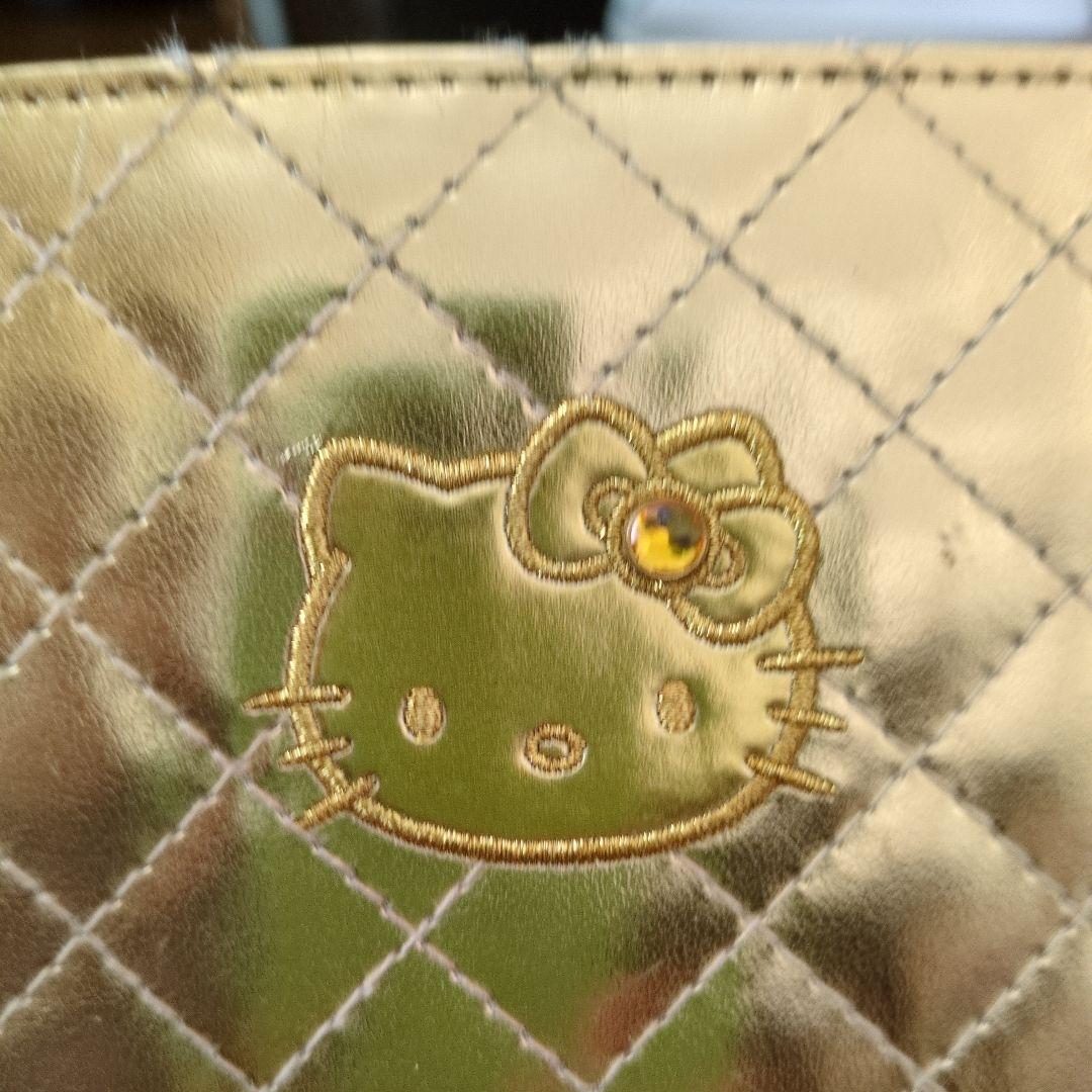 【レア】平成レトロ　ハローキティ ゴールド 開運メモ帳