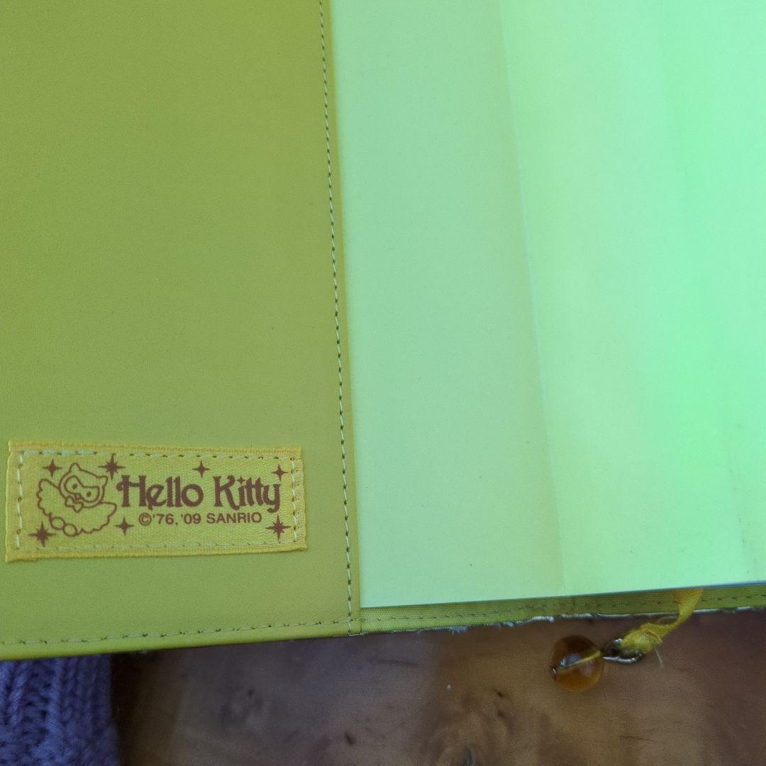 【レア】平成レトロ　ハローキティ ゴールド 開運メモ帳