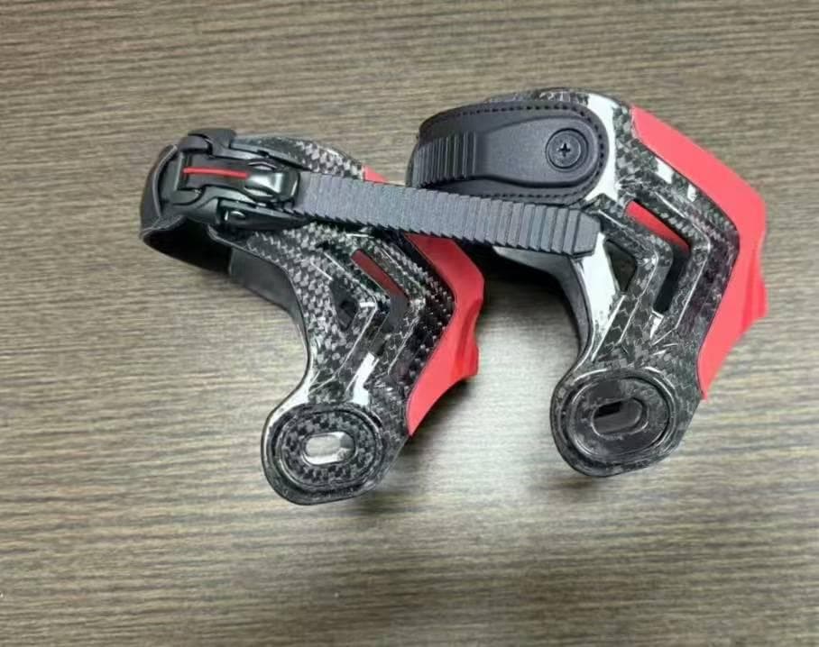 自転車用シューズパーツ レッド/ブラック