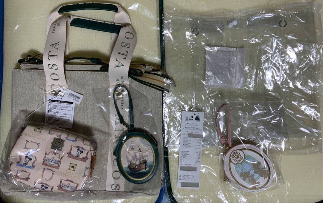 東京ディズニーホテル　ミラコスタ　ファンスプ　トートバッグ　痛バケース