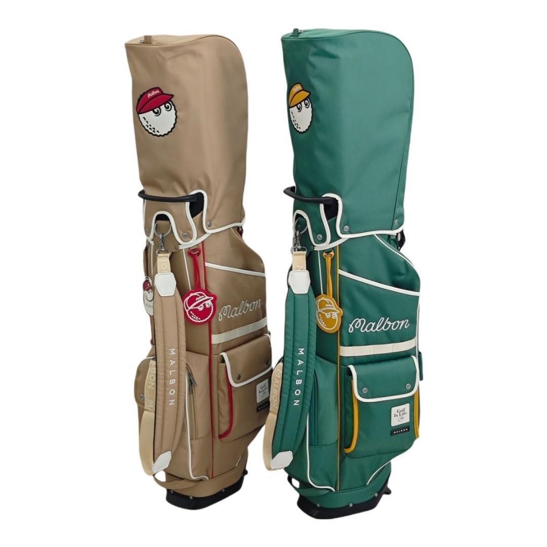 最新作 マルボンゴルフ キャディバッグ Malbon Golf　スタンドバッグ