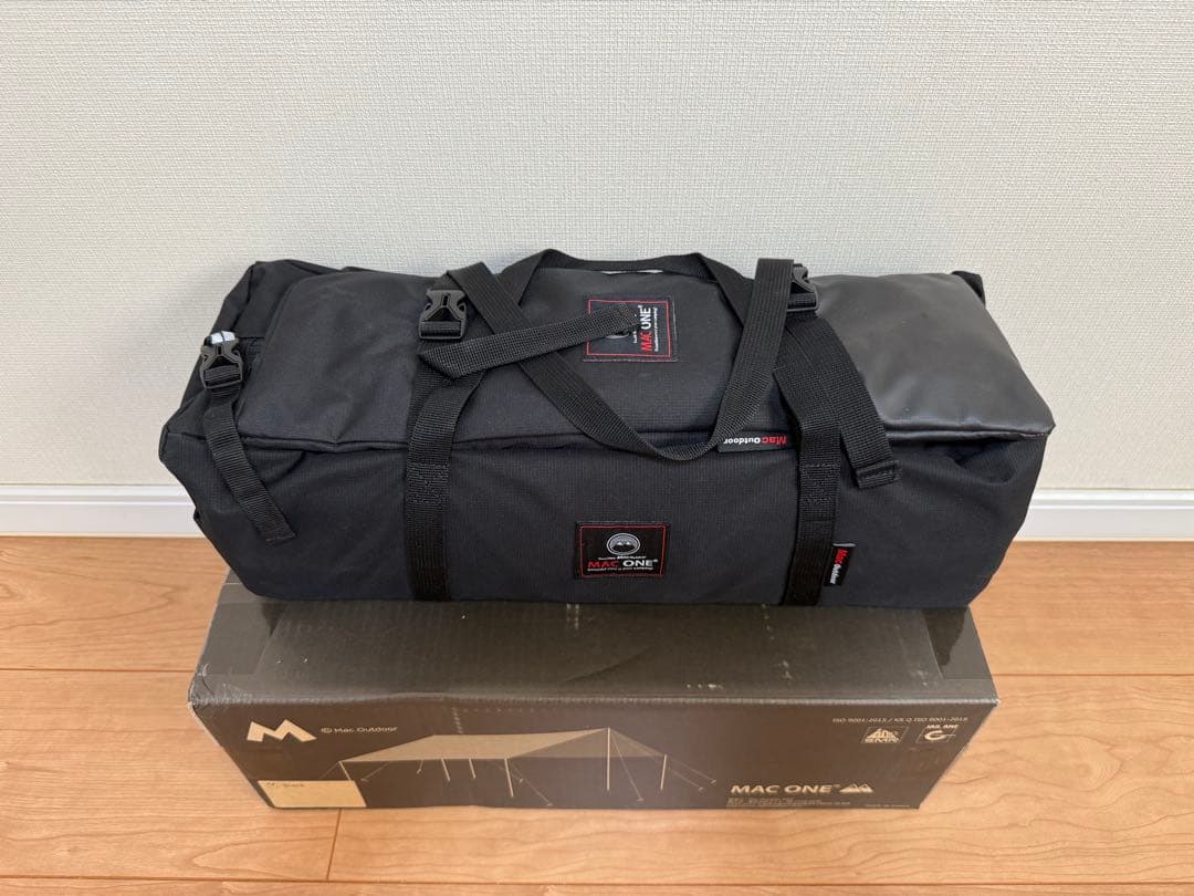 【新品未使用】MAC ONE Recta tarp L BLACK