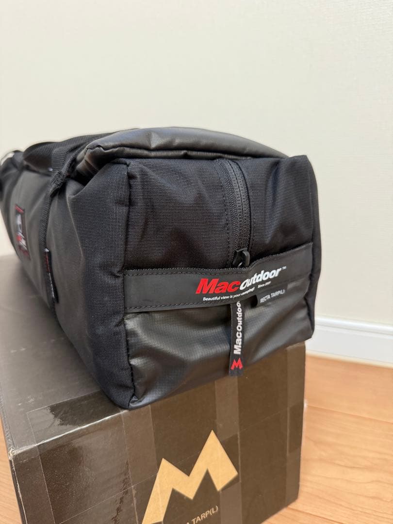 【新品未使用】MAC ONE Recta tarp L BLACK