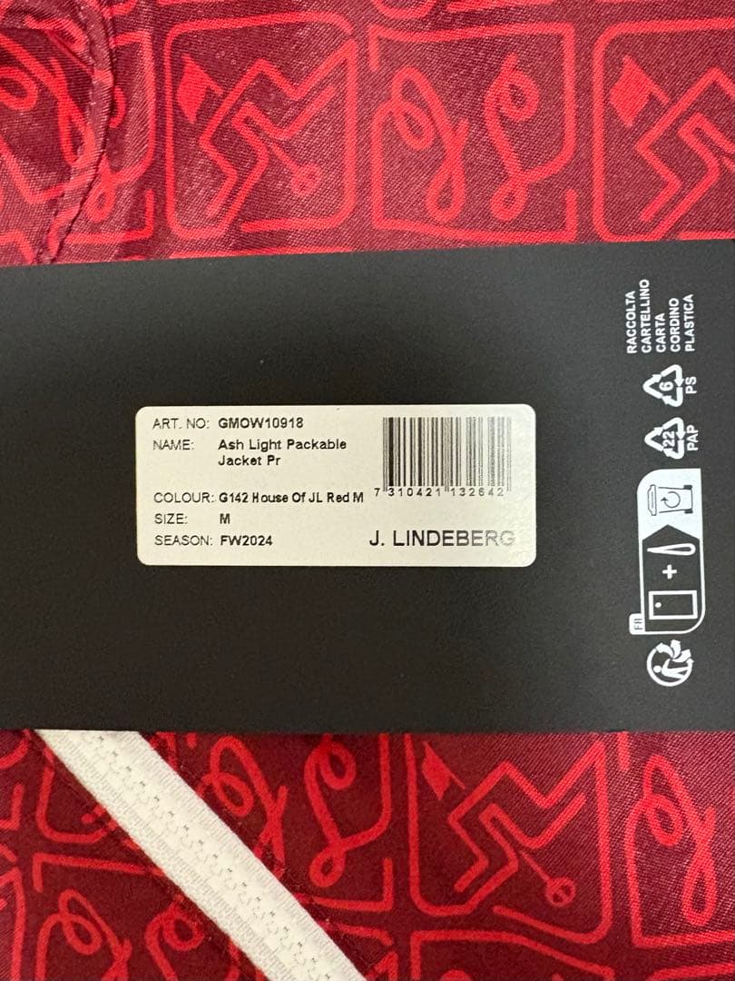 Jリンドバーグ ジェイリンドバーグ ブルゾン フルジップ ゴルフ ゴルフウェア