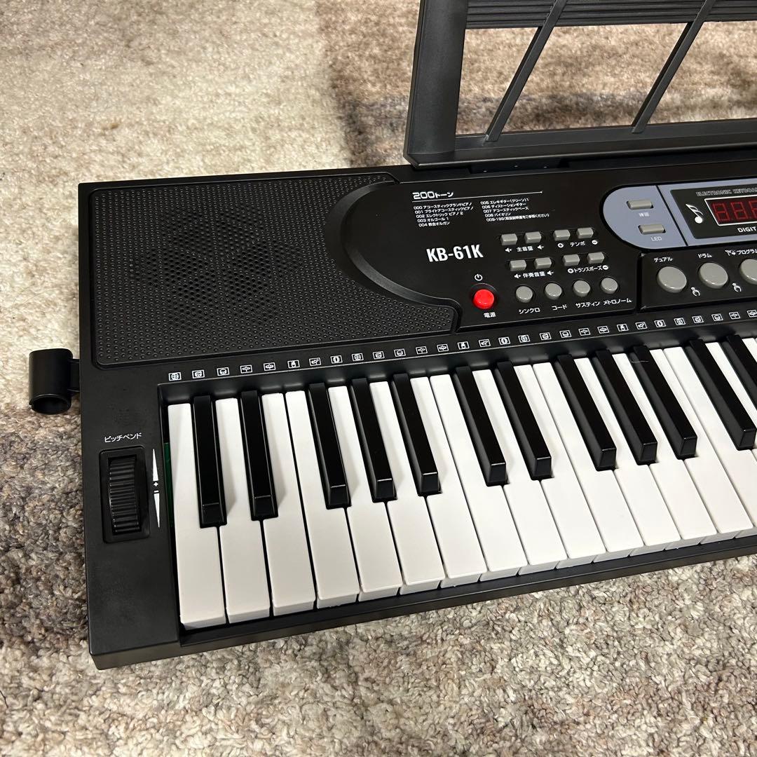 都内23区送料無料❗️電子ピアノ　KB-61K ガイド機能付き✨