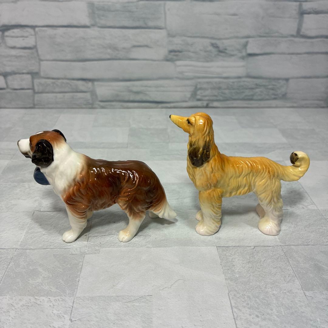 昭和 レトロ アンティーク 犬 陶器 フィギュア