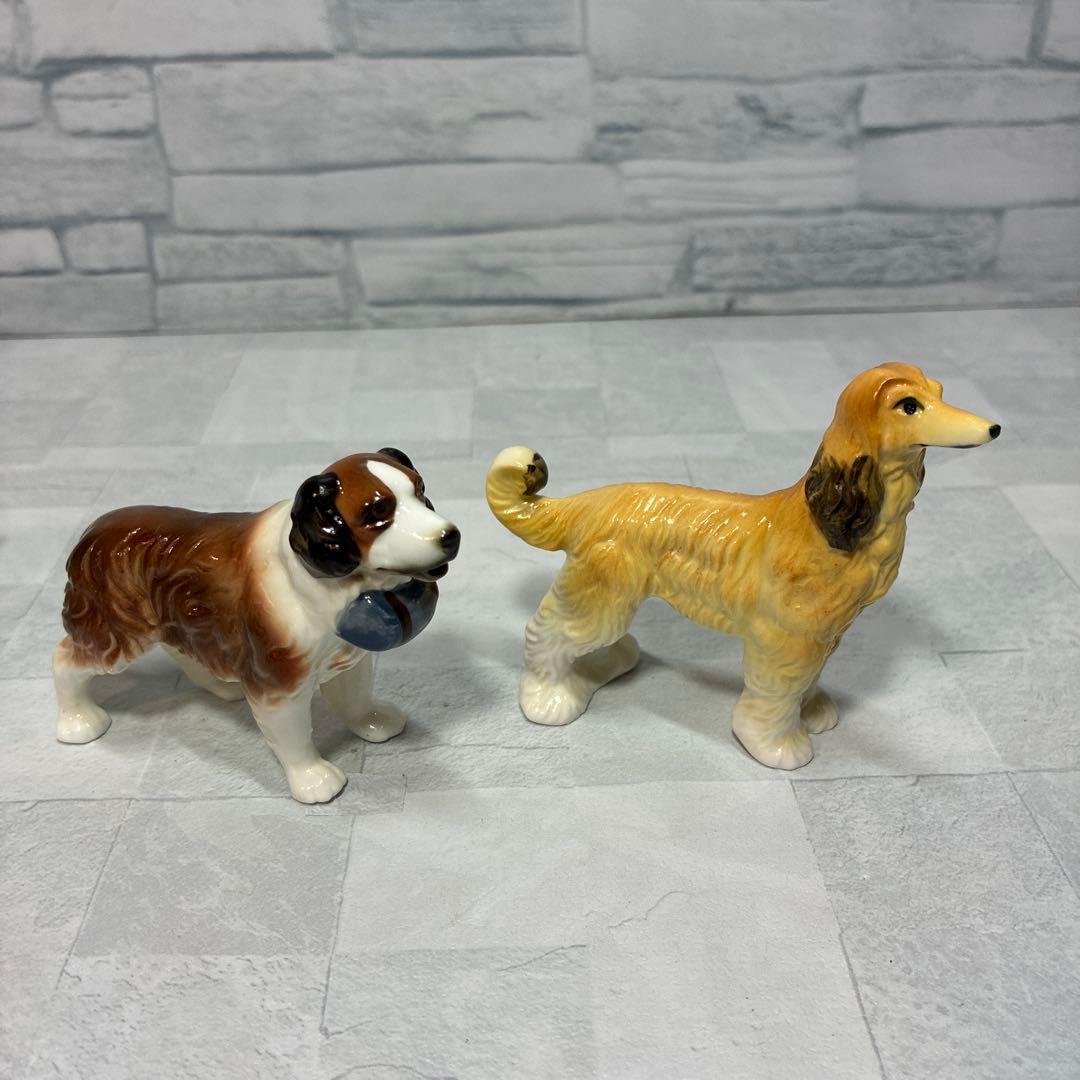 昭和 レトロ アンティーク 犬 陶器 フィギュア