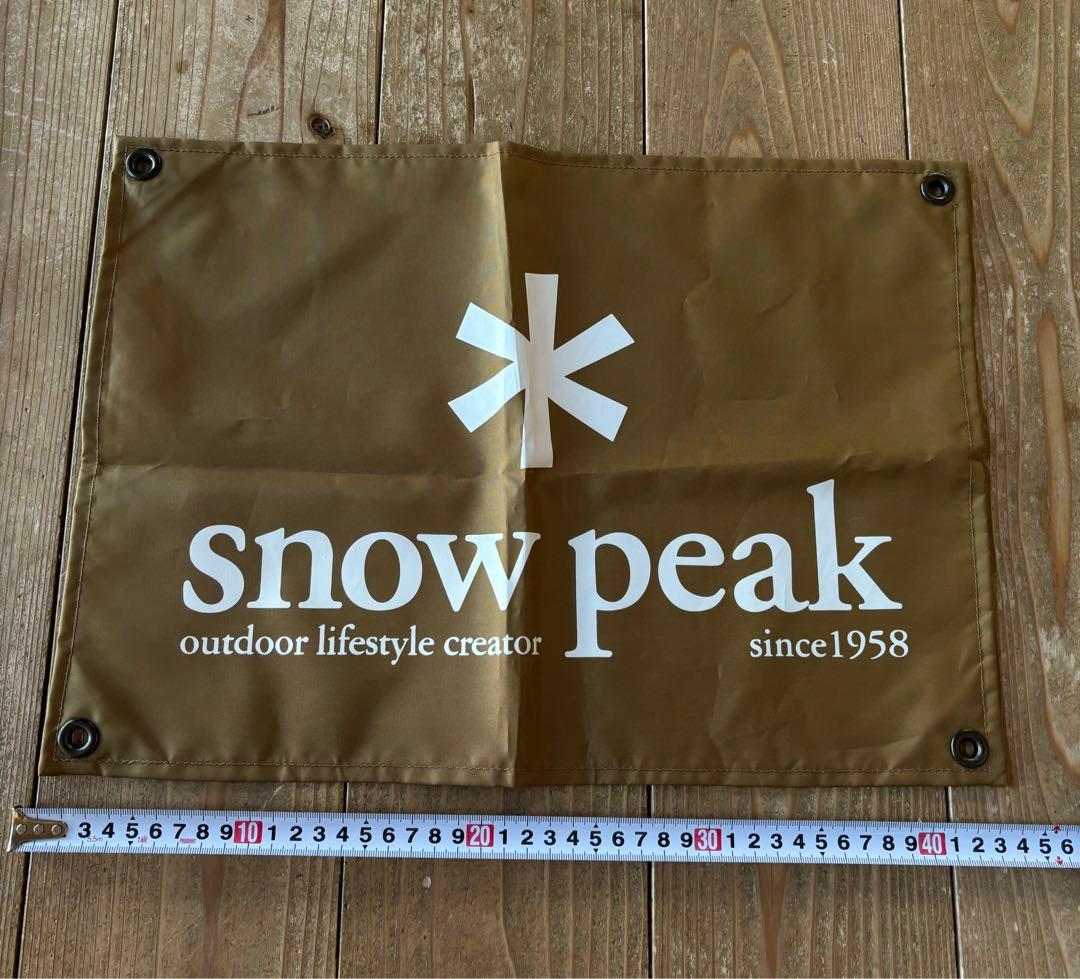 スノーピーク バナー　フラッグ　旗