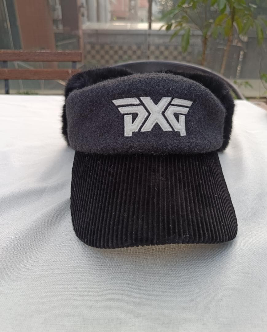 【即購入OK】PXG 冬用 サンバイザー レディース 耳当て付き 防寒