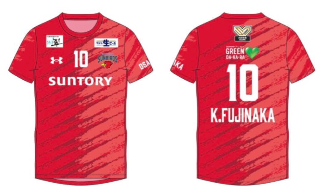 高橋藍 ユニフォーム SVリーグ サントリーサンバーズ 公式