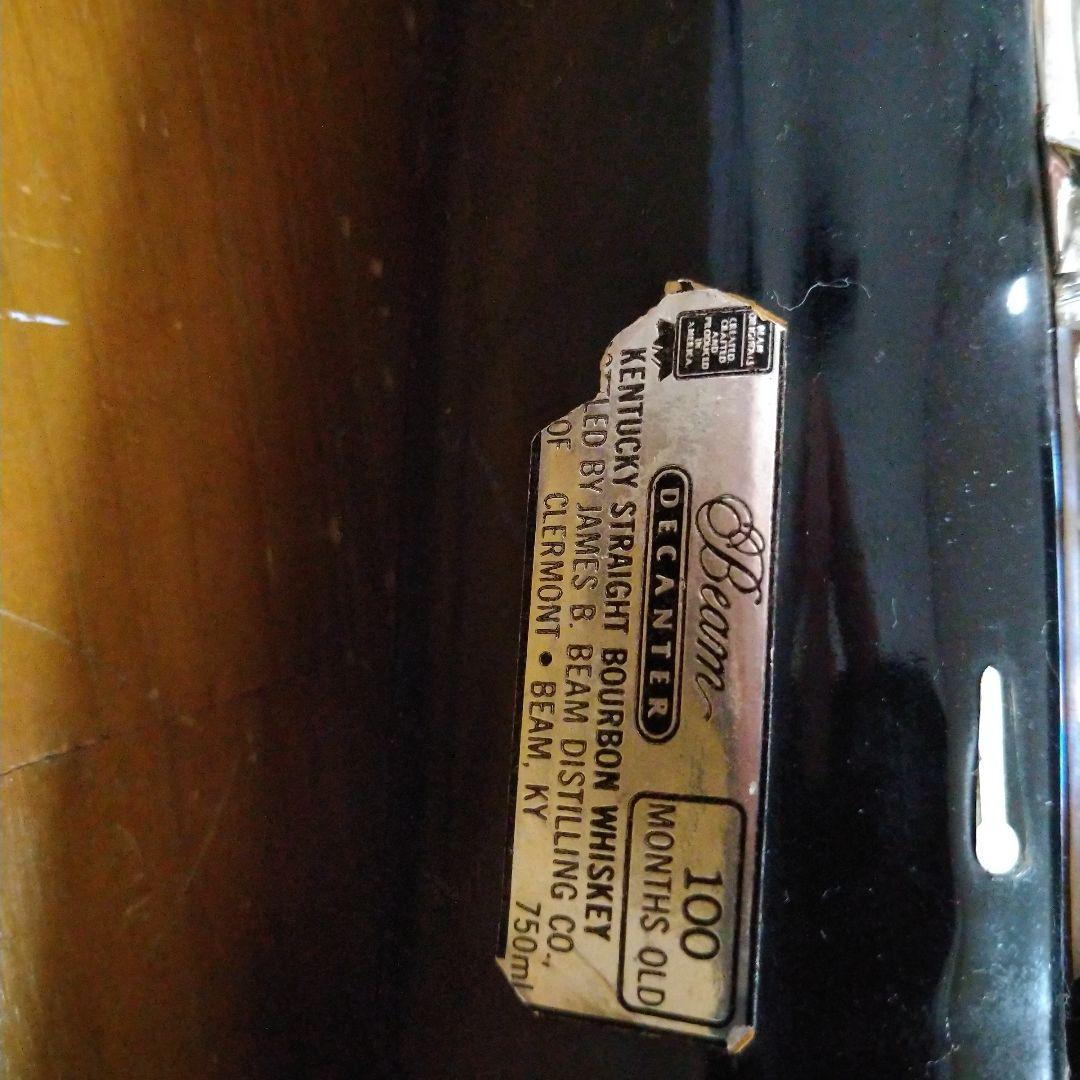 Beam 車型ボトル バーボンウイスキー 750ml 陶器の入れ物