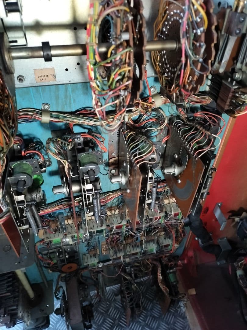 Bally BONANZA ビンゴゲーム ピンボール　ヘッドのみ 部品多数 照明