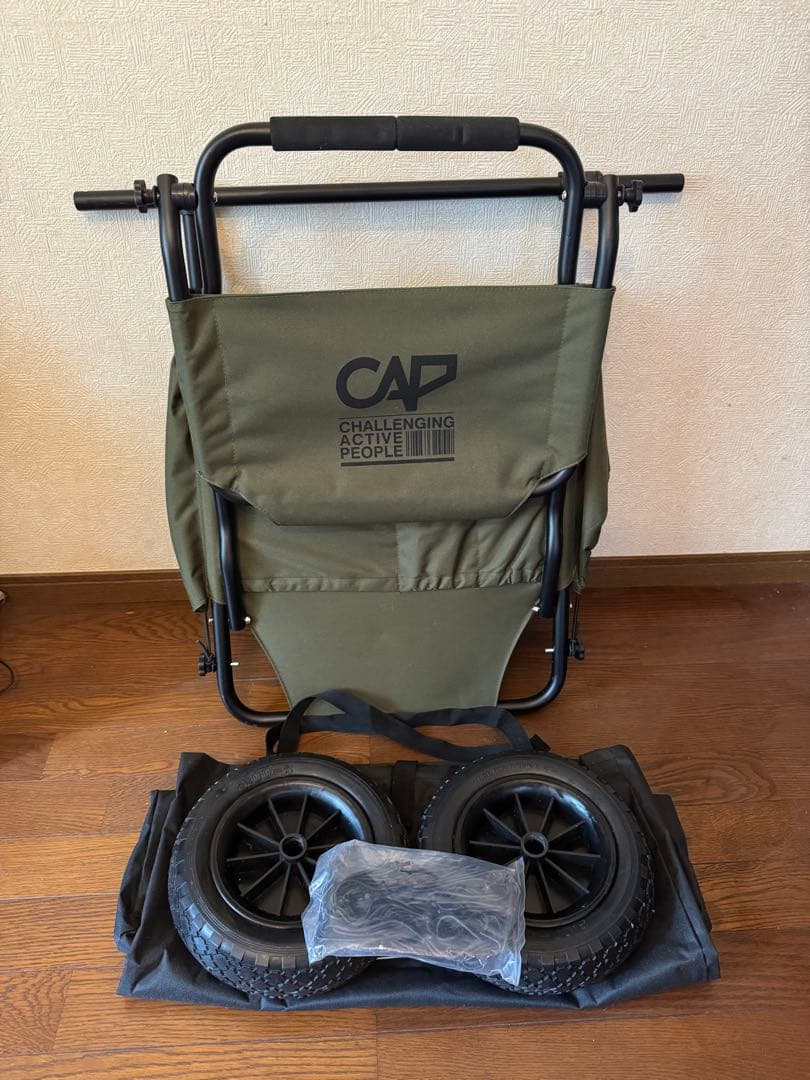 お値下げ　CAP バギーチェア　アウトドア　キャンプ　サーフィン　釣り