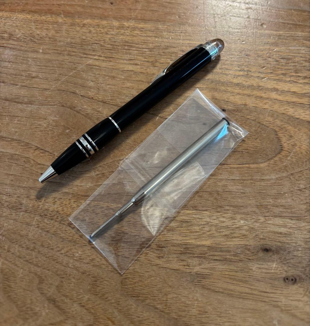 Montblanc モンブラン　ボールペン 黒 替え芯付き