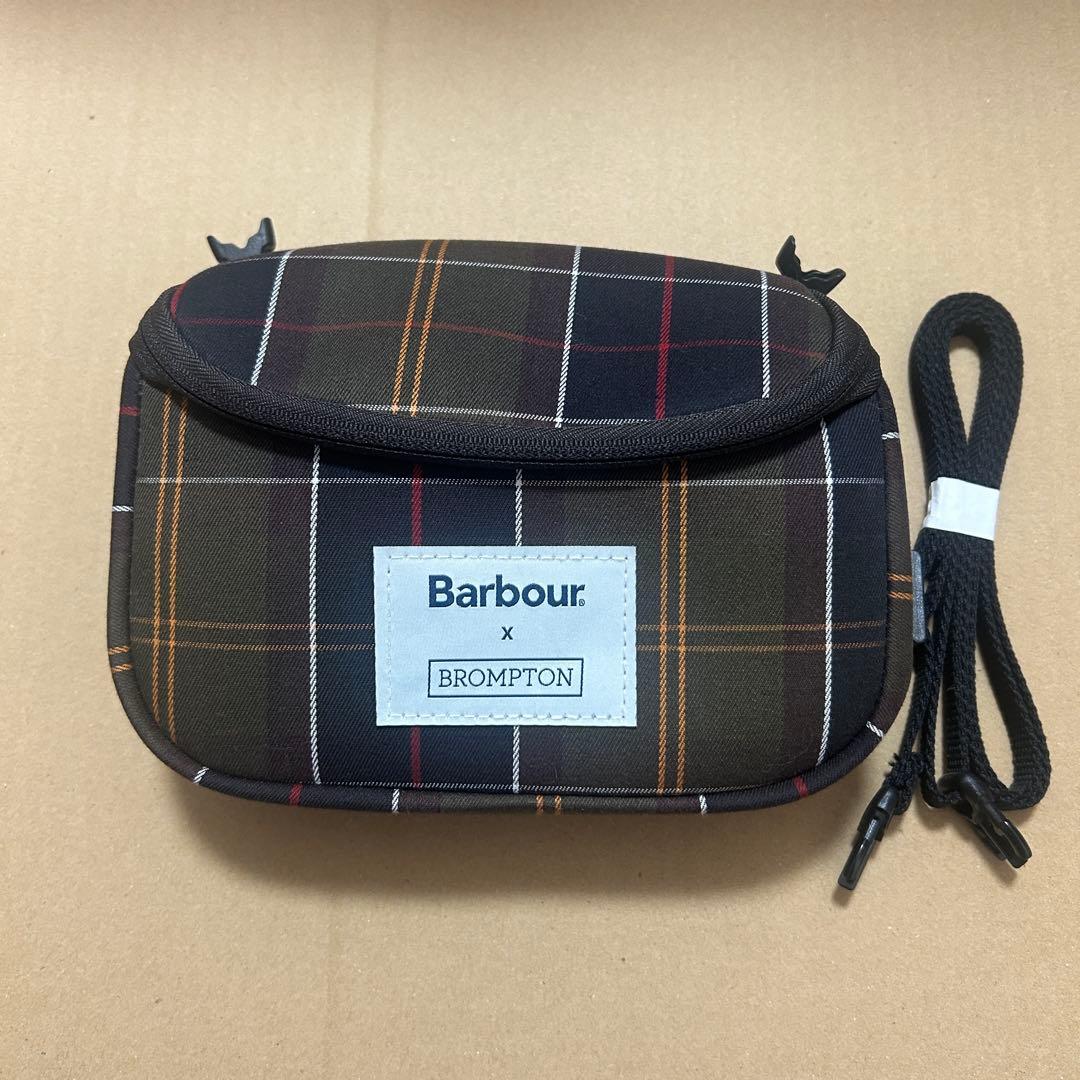 【未使用品】Brompton × Barbour Zip Pouch ポーチ
