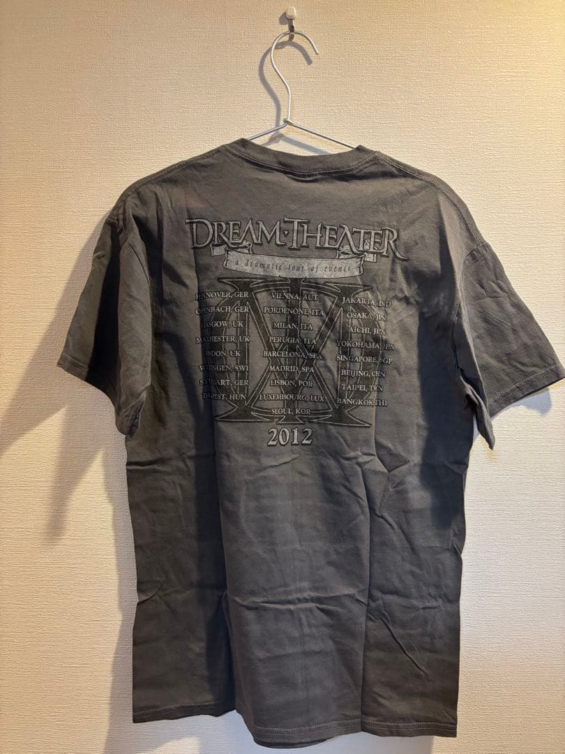 Dream Theater ツアー限定Tシャツ 入手困難