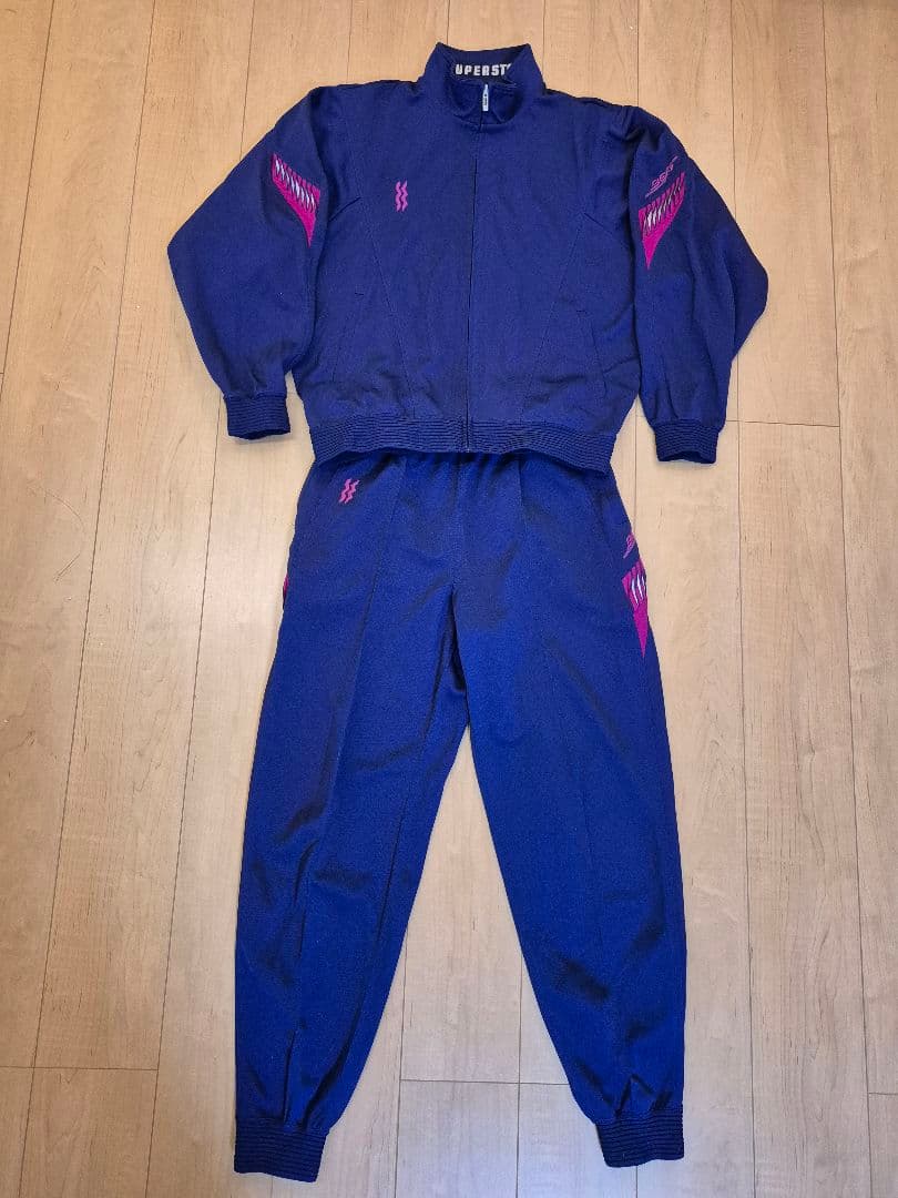 SUPERSTAR スーパースター 昭和レトロ ジャージ上下