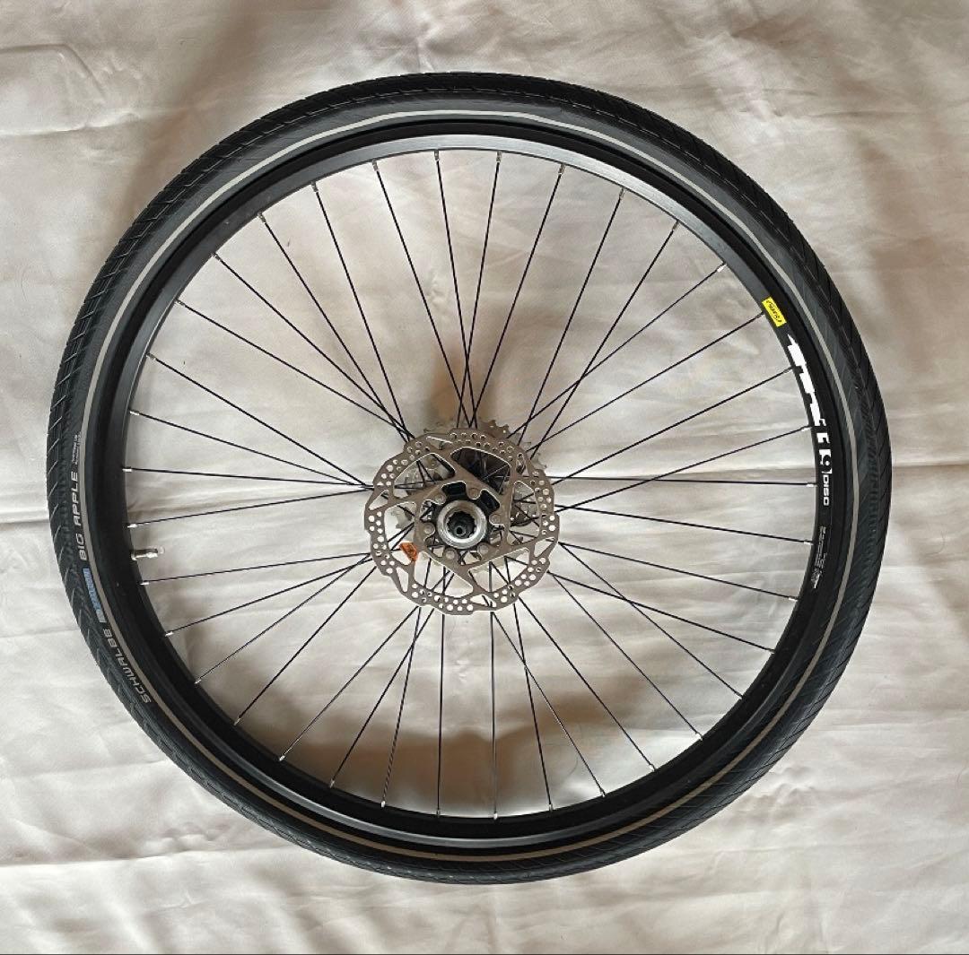 マウンテンバイク用ホイール前後セット (写真内のスプロケットは含みません)