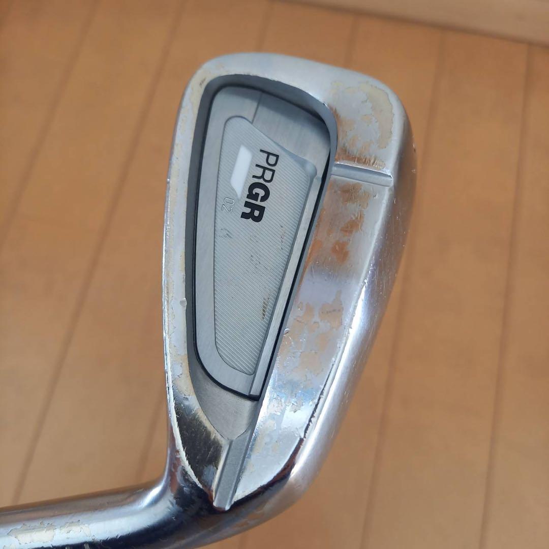 プロギア　PRGR 02アイアン　5本セット(フレックスSR　スチールシャフト)