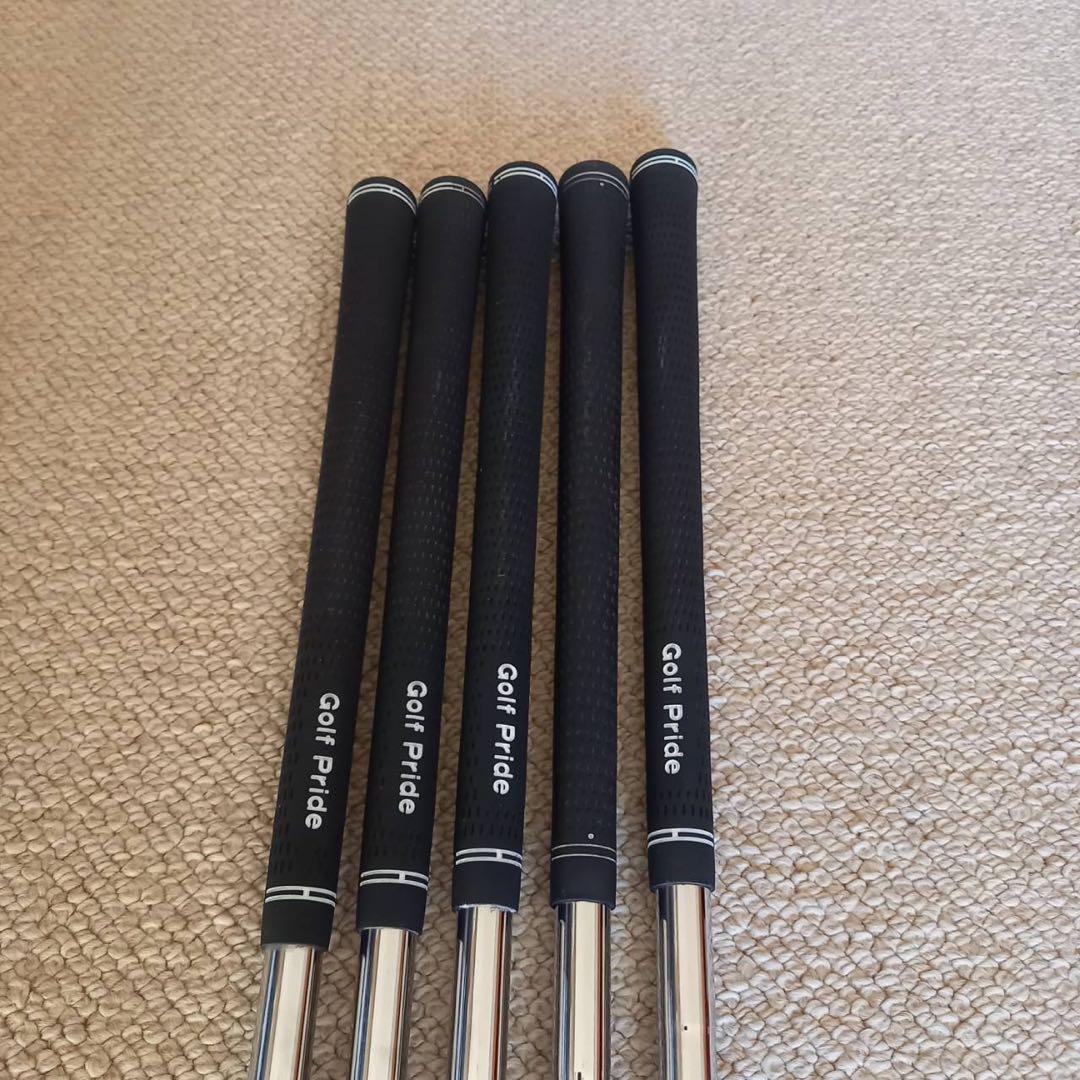 プロギア　PRGR 02アイアン　5本セット(フレックスSR　スチールシャフト)