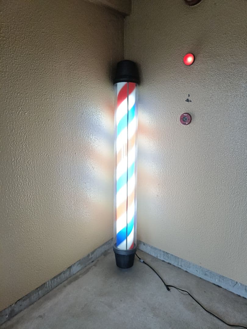 整備済 中古 大阪サイン M-201サインポール ブラケット理容 床屋 24